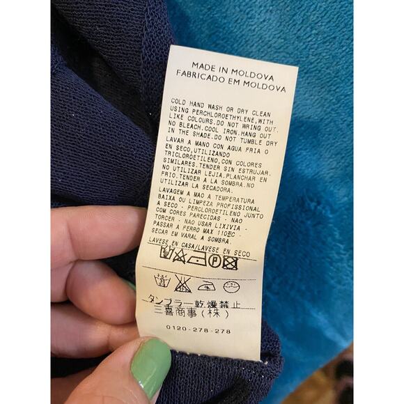 PennyBlack Blue Knitted Dress. Size Medium. Gently Used. - Picture 5 of 7